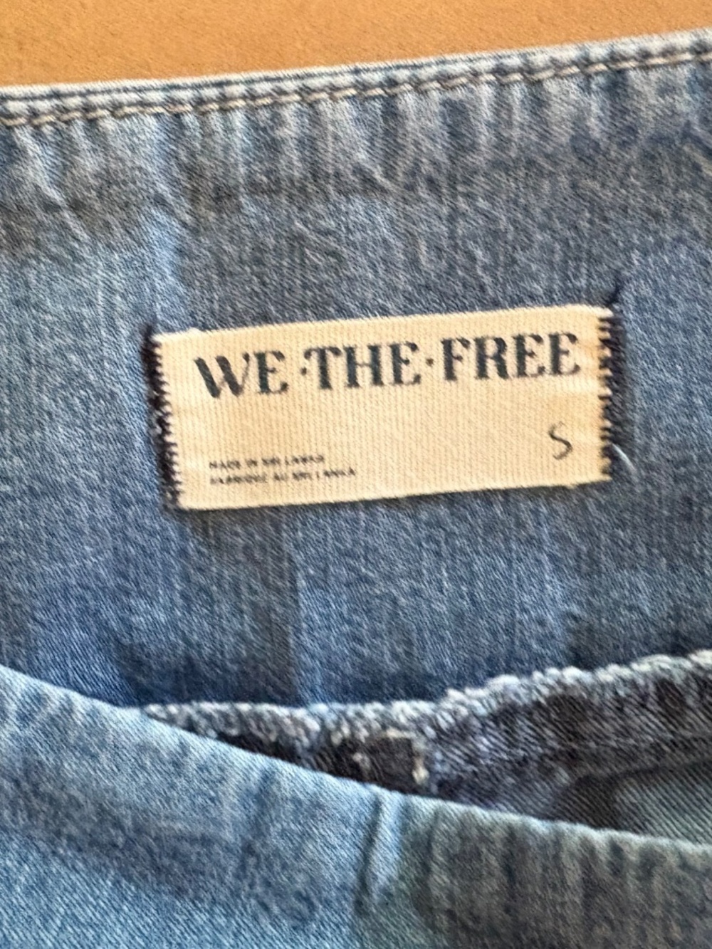 Free People We The Free Lunan Crop Harem Jeans Size S Dragonfly - Picture 7 of 7